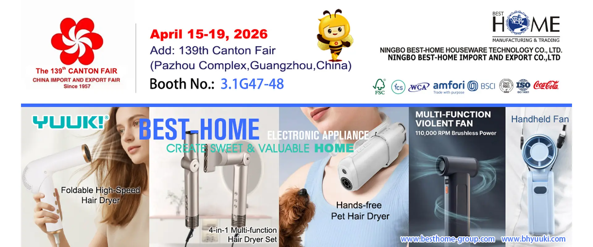 Peralatan Kecil - Canton Fair di Guangzhou