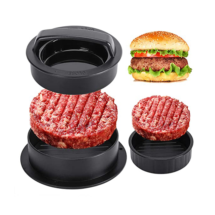 3 in 1 Stuffed Burger Press Patty Maker Mould