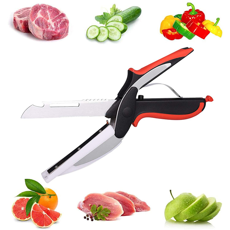 6 In 1 Food Slicer Kitchen Vegetable Cutter Gunting