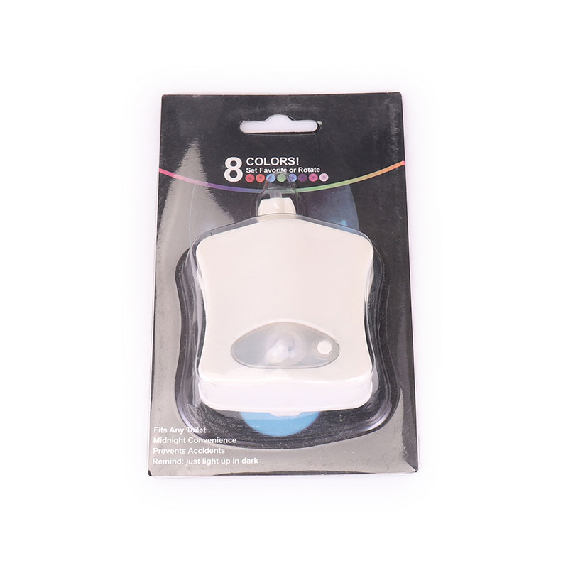 8 Warna Led Toilet Sensor Light Bowl