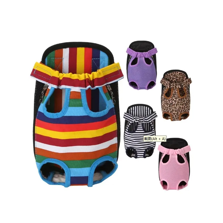 Ransel anjing peliharaan portabel portabel outdoor outdoable disesuaikan