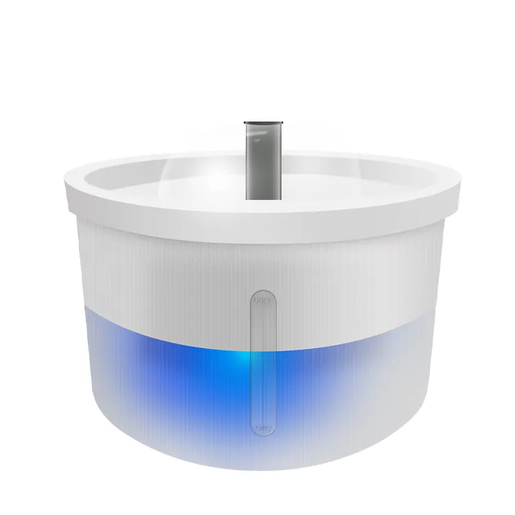 Otomatis 360 derajat 3L Round Rechargeable Water Fountain