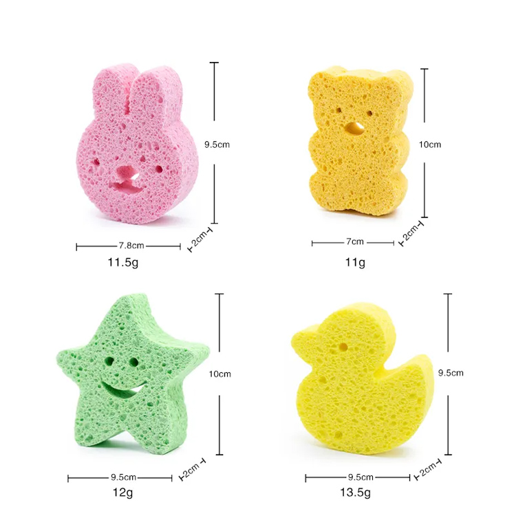 Baby Bath Cuci Spons Balita Balita Handuk Bath Scrubber