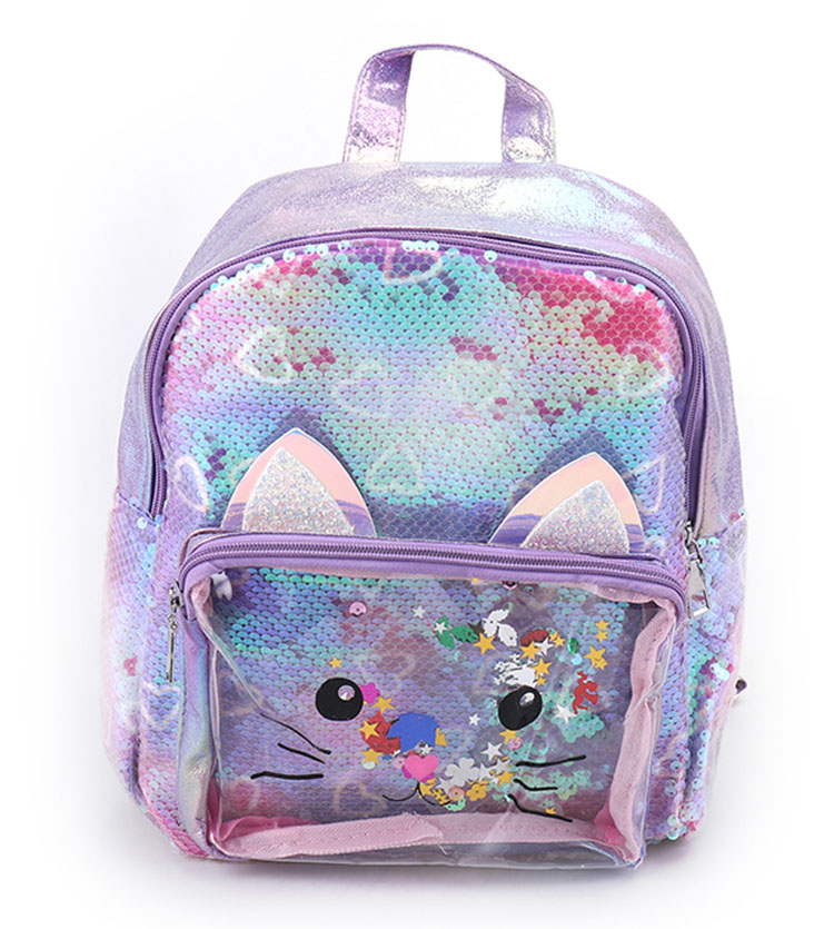 Ransel berpayet kucing