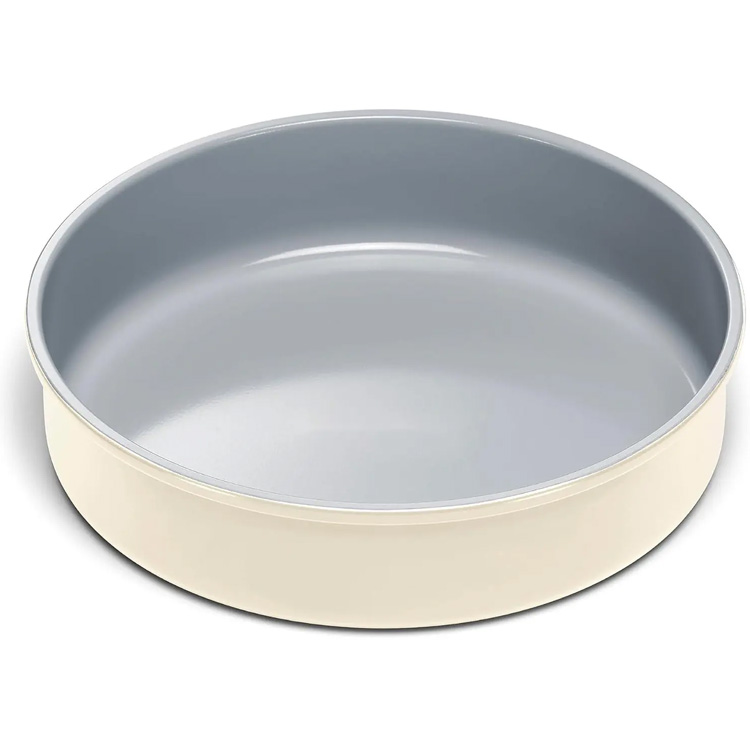 Panci panci kue bundar baja stainless stainless antilengket