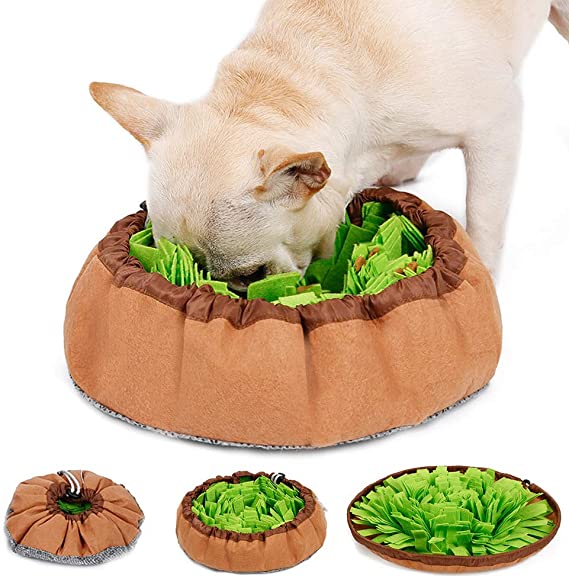 Sniffing Pad Dog Snuffle Mat yang Dapat Dilipat