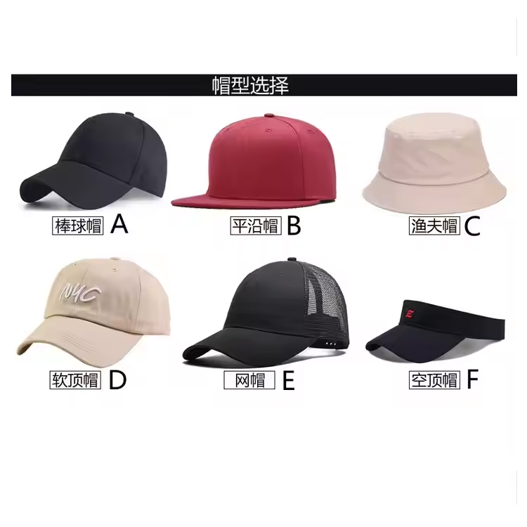 Panel Kustom 5 Panel dan 6 Panel Trucker Cap Baseball Cap Hat Logo