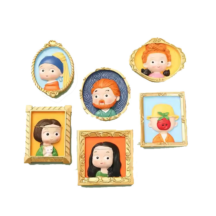 Magnet Kulkas Kado Presiden Keramik Custom Lucu