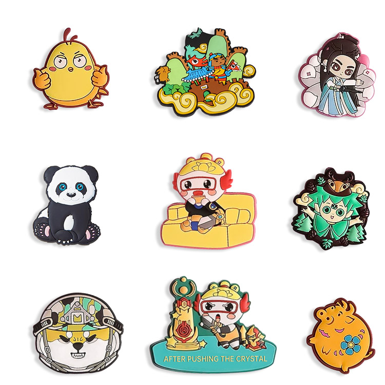 Pilihan Dekorasi Logo Kustom Tersedia Magnet Kulkas PVC