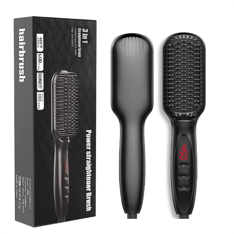 Sikat Pelurus Rambut Ionic Straightening Flat Iron