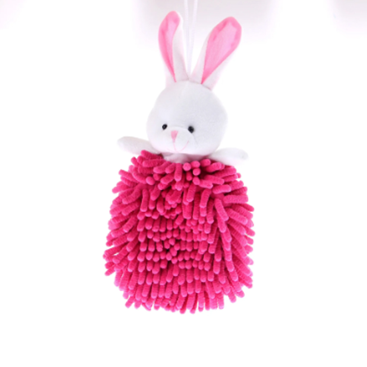 Dapur kamar mandi microfiber chenille menggantung handuk tangan