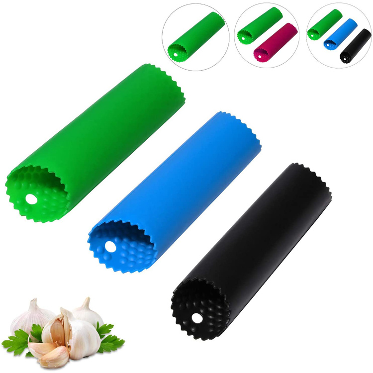 Dapur Roller Mengupas Tabung Silicone Pengupas Bawang Putih