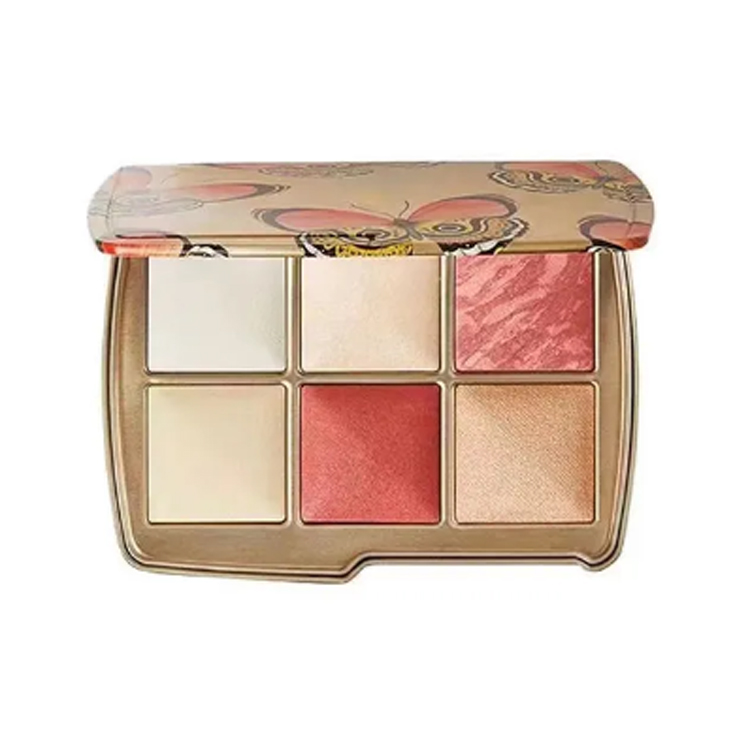 Makeup 6 warna palet eyeshadow pigmen tinggi tahan air