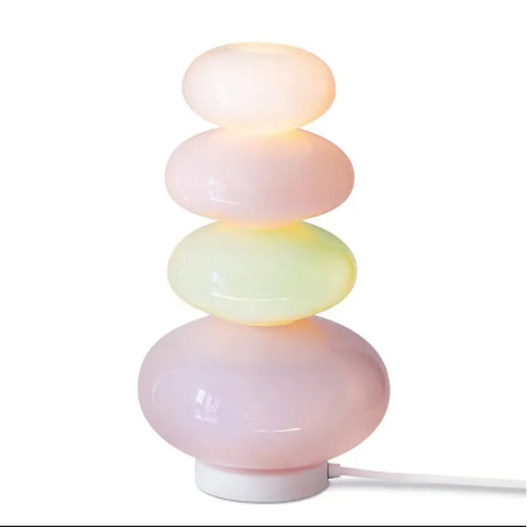 Lampu Meja Warna-warni Macaron Permen Warna-warni Mode Modern