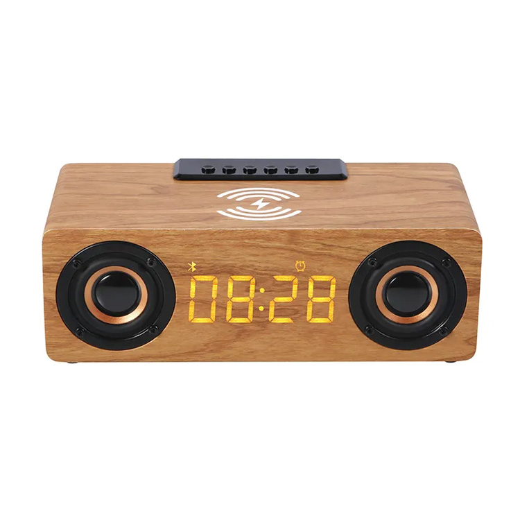 Multifungsi 3 in 1 Digital Wireless Charging Bluetooth Clock