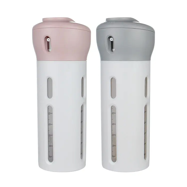 Baru 4 in 1 travel sub-bottle set botol semprot portabel