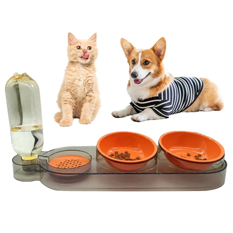 Desain Profesional Kucing Anjing Mangkuk Makanan Makanan Pet Feeder