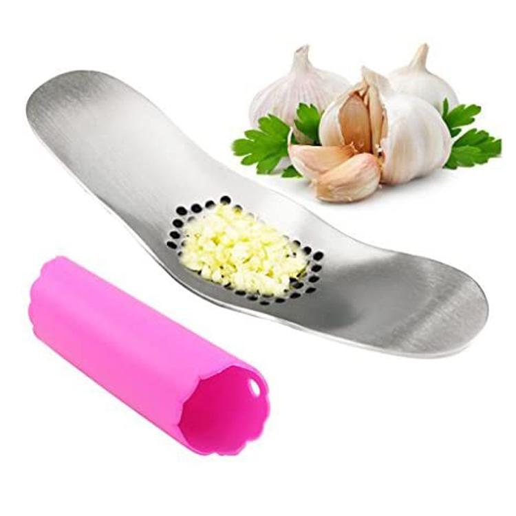 Dapur Profesional Stainless Steel Garlic Press Rocker