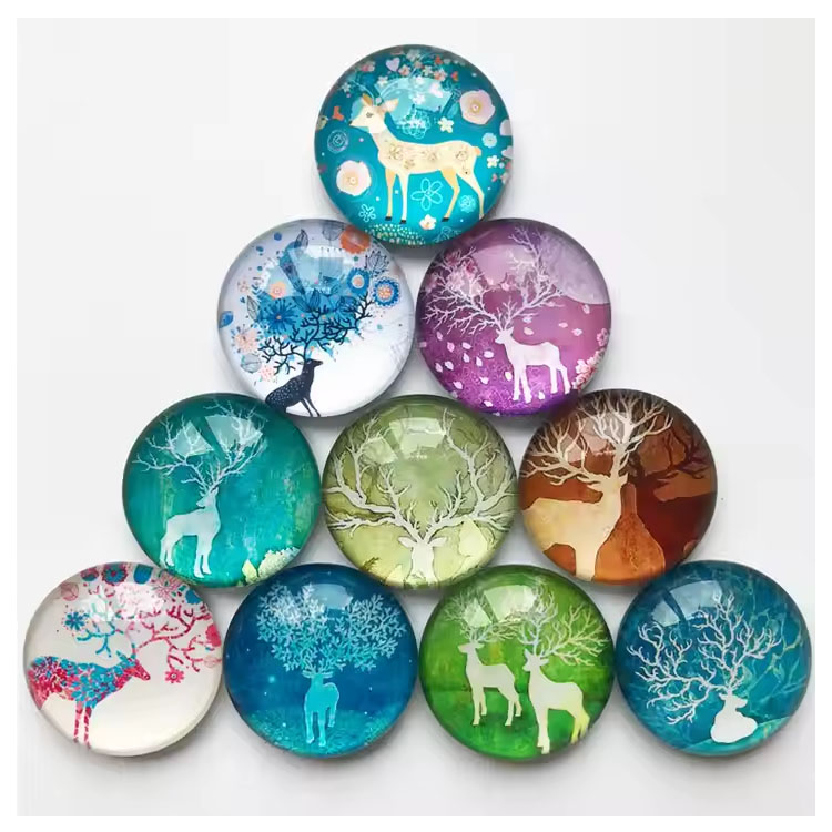 Stiker Karet Peri Rusa Seni Hadiah Promosi Magnet Kulkas