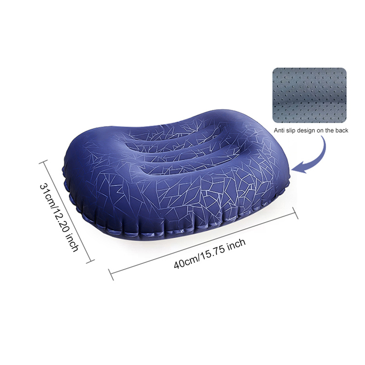 Perlengkapan Tidur Bantal Perjalanan Anti Selip Bulan Sabit yang Nyaman