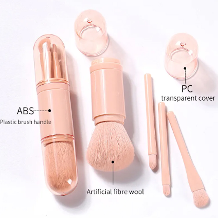 Set kuas makeup perjalanan set kuas rias makeup berkualitas tinggi