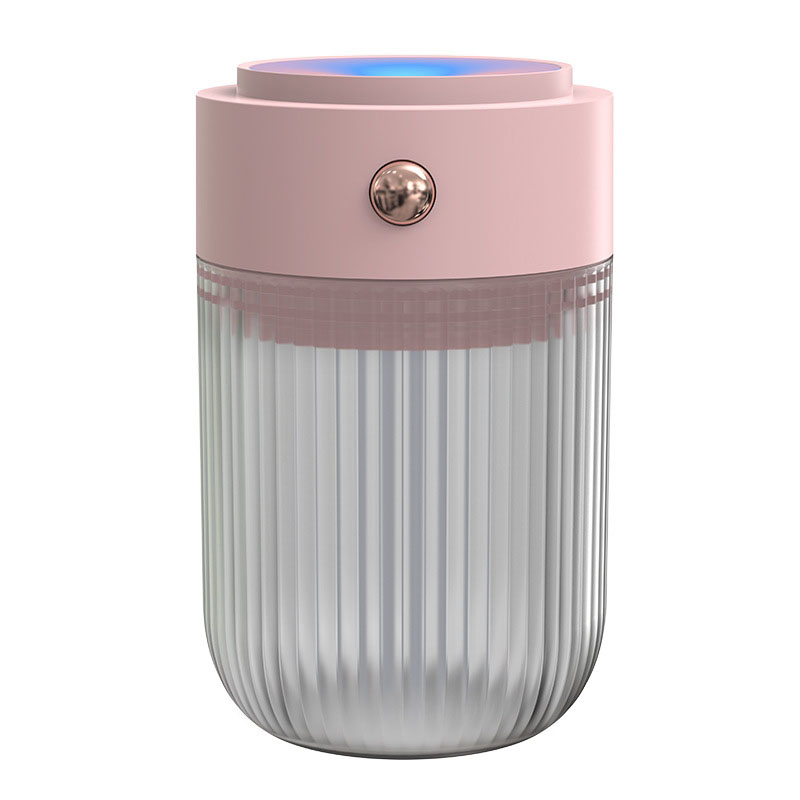 USB Mini Air Humidifier Dengan Lampu Warna Warni